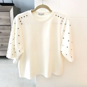 Zara studded top
